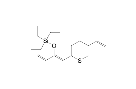 Silane, [[1-ethenyl-3-(methylthio)-1,7-octadienyl]oxy]triethyl-