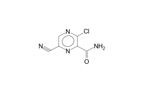 2-CARBAMOYL-3-CHLORO-6-CYANOPYRAZINE