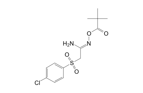 2-[(p-chlorophenyl)sulfonyl]-O-pivaloylacetamidoxime