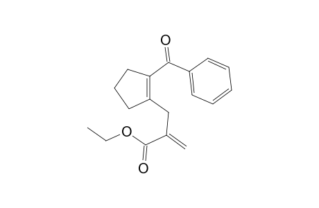 Ethyl 2-((2-benzoylcyclopent-1-en-1-yl)methyl)acrylate