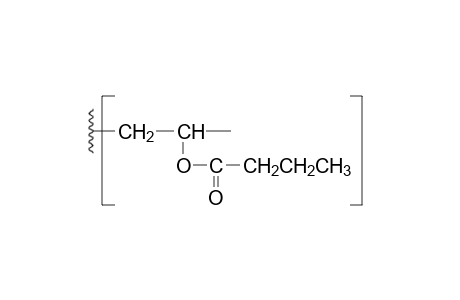 Poly(vinyl butyrate)