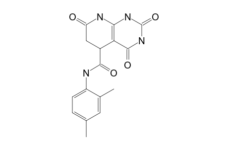 N-(2,4-Dimethylphenyl)-2,4,7-trioxo-1,2,3,4,5,6,7,8-octahydropyrido[2,3-d]pyrimidine-5-carboxamide