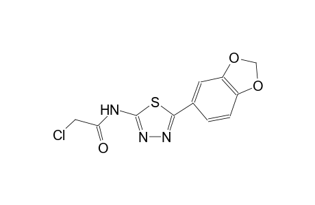 acetamide, N-[5-(1,3-benzodioxol-5-yl)-1,3,4-thiadiazol-2-yl]-2-chloro-