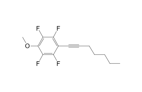 1-(4-Methoxy-2,3,5,6-tetrafluorophenyl)-1-heptyne