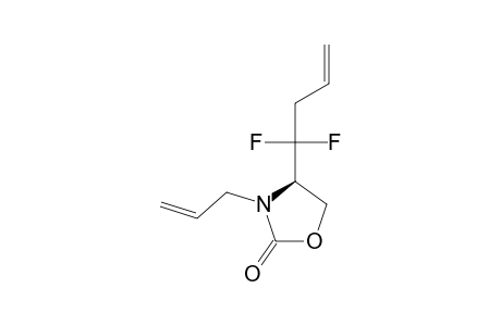 (-)-(4R)-3-ALLYL-4-(1,1-DIFLUORO-3-BUTENYL)-1,3-OXAZOLAN-2-ONE