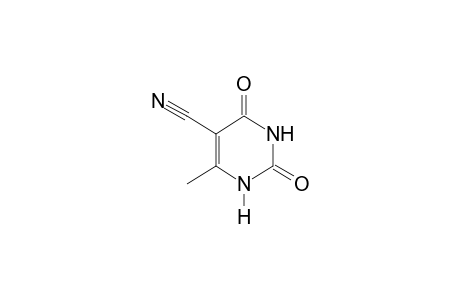 2,4-dioxo-6-methyl-1,2,3,4-tetrahydro-5-pyrimidinecarbonitrile