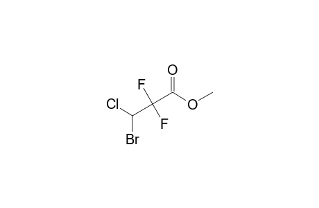 3-BROMO-3-CHLORO-2,2-DIFLUOROPROPIONIMIDIC-METHYLESTER