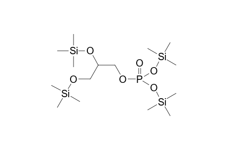 Phosphoric acid, bis(trimethylsilyl) 2,3-bis[(trimethylsilyl)oxy]propyl ester