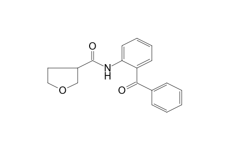 3-Furancarboxamide, N-(2'-benzoylphenyl)-tetrahydro-