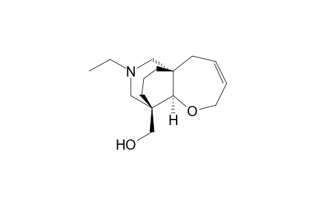 (1S*,7R*,8S*)-[10-Ethyl-6-oxa-10-azatricyclo[6.3.3.0(1,7)]tetradec-3-en-8-yl]-methanol