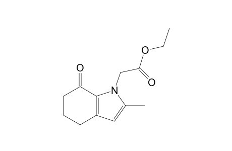 2-METHYL-1,4,5,6-TETRAHYDRO-7H-INDOL-7-OXO-1-ACETIC-ACID-ETHYLESTER