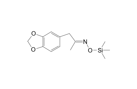 E-Piperonylmethylketoxime TMS