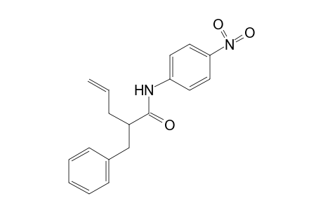 2-benzyl-p-nitro-4-pentenanilide
