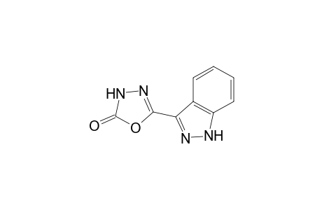 3H-5-(3'-INDAZOLYL)-1,3,4-OXADIAZOL-2-ONE