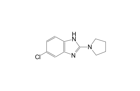 5-chloro-2-(1-pyrrolidinyl)-1H-benzimidazole