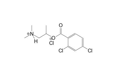 1-(dimethylamino)-2-propanol, 2,4-dichlorobenzoate (ester), hydrochloride