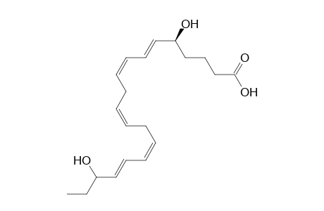 (5S)-5,18-dihydroxyicosa-6,8,11,14,16-pentaenoic acid