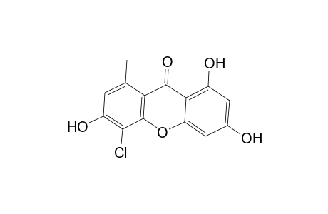 5-Chloro-1,3,6-trihydroxy-8-methyl-xanthone