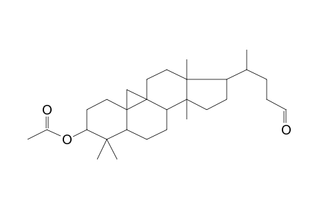 9,19-CYCLOCHOLAN-24-AL, 3-(ACETYLOXY)-4,4,14-TRIMETHYL-