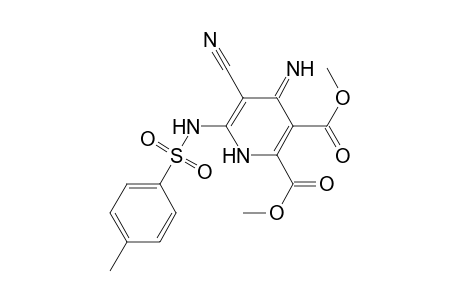 4-Amino-5-cyano-6-(tosylamino)pyridine-2,3-dicarboxylic acid dimethyl ester