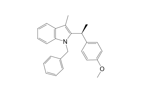 (S)-1-Benzyl-2-[1-(4-methoxyphenyl)ethyl]-3-methyl-1H-indole