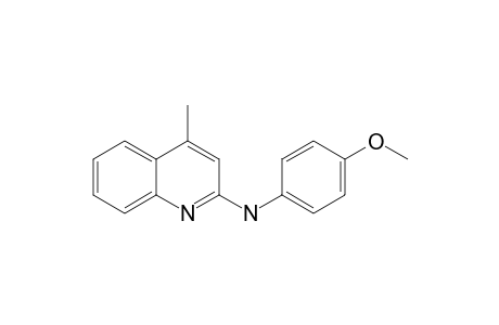 4-METHYL-2-(4-METHOXYPHENYLAMINO)-QUINOLINE