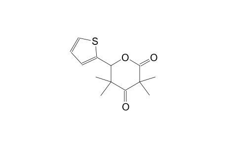 3,3,5,5-tetramethyl-6-(2-thienyl)dihydro-2H-pyran-2,4(3H)-dione