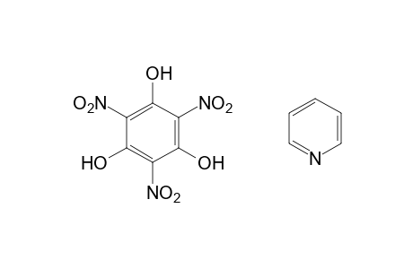 trinitrophloroglucinol, compound with pyridine