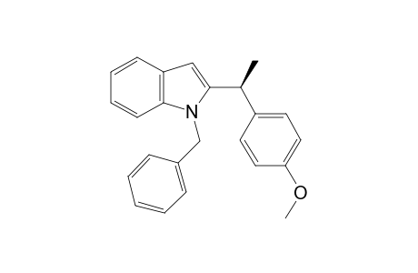 (S)-1-Benzyl-2-[1-(4-methoxyphenyl)ethyl]-1H-indole