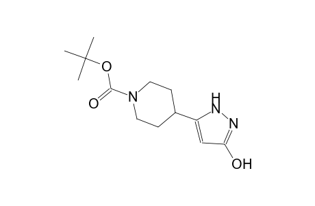 tert-butyl 4-(3-hydroxy-1H-pyrazol-5-yl)-1-piperidinecarboxylate