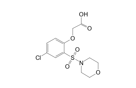 [4-chloro-2-(morpholinosulfonyl)phenoxy]acetic acid