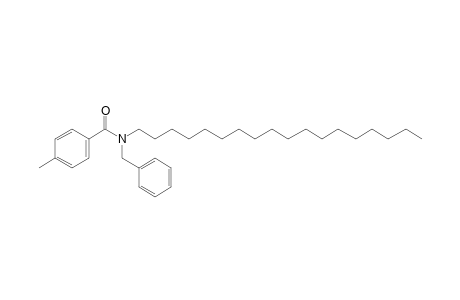 Benzamide, 4-methyl-N-benzyl-N-octadecyl-