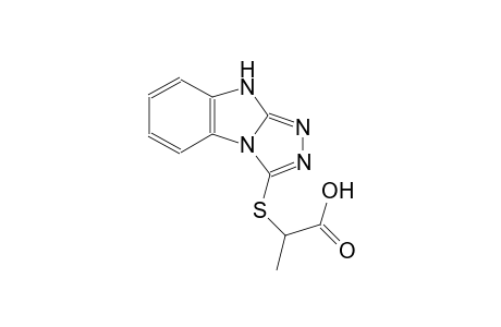 propanoic acid, 2-(9H-[1,2,4]triazolo[4,3-a]benzimidazol-3-ylthio)-