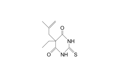 5-ethyl-5-(2-methylallyl)-2-thiobarbituric acid