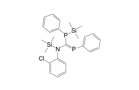 2-[(2-CHLOROPHENYL)-(TRIMETHYLSILYL)-AMINO]-1,3-DIPHENYL-3-(TRIMETHYLSILYL)-1,3-DIPHOSPHA-PROPENE