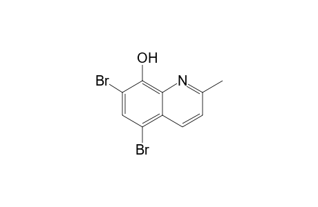 5,7-Dibromo-2-methyl-8-quinolinol