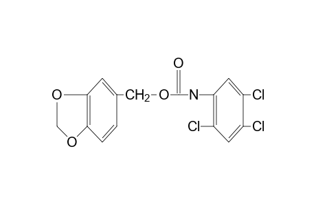 piperonyl alcohol, 2,4,5-trichlorocarbanilate