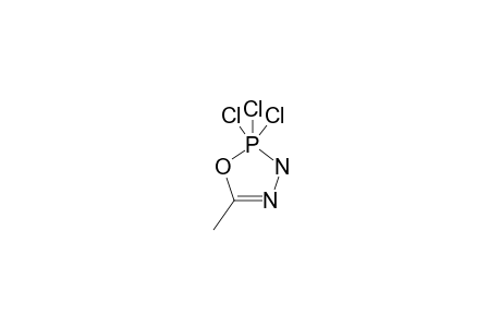2,2,2-TRICHLORO-5-METHYL-1,3,4,2(LAMBDA-5)-OXADIAZAPHOSPHOLINE