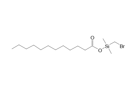 Dodecanoic acid, bromomethyldimethylsilyl ester