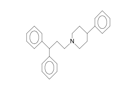 1-(3,3-Diphenylpropyl)-4-phenylpiperidine