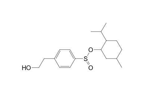 Benzenesulfinic acid, 4-(2-hydroxyethyl)-, 5-methyl-2-(1-methylethyl)cyclohexyl ester, [1R-[1.alpha.(S*),2.beta.,5.alpha.]]-