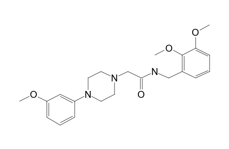 N-(2,3-Dimethoxybenzyl)-2-(4-(3-methoxyphenyl)piperazin-1-yl)acetamide