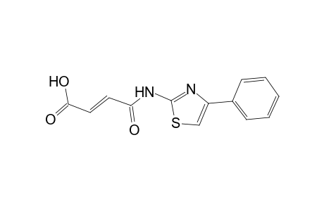 But-2-endioic acid, monoamide, N-(4-phenyl-2-thiazolyl)-