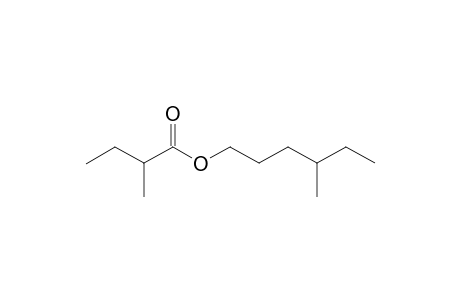 Butanoic acid, 2-methyl-4-methylhexyl ester