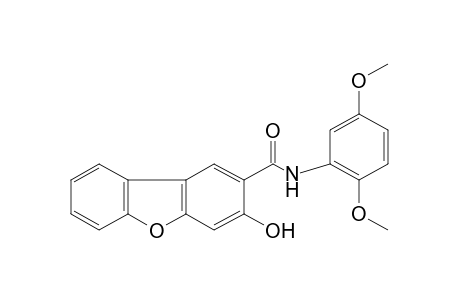 2',5'-dimethoxy-3-hydroxy-2-dibenzofurancarboxanilide