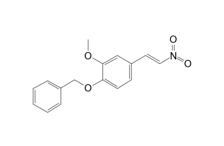 4-Benzyloxy-3-methoxy-ß-nitrostyrene