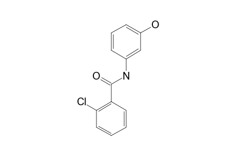 2-chloro-3'-hydroxybenzanilide