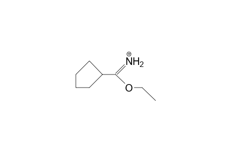 Cyclohexanecarboxylic acid, ethyl ester imide cation