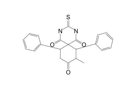 7,11-DIPHENYL-8-METHYL-3-THIOXO-2,4-DIAZASPIRO-[5.5]-UNDECANE-1,5,9-TRIONE