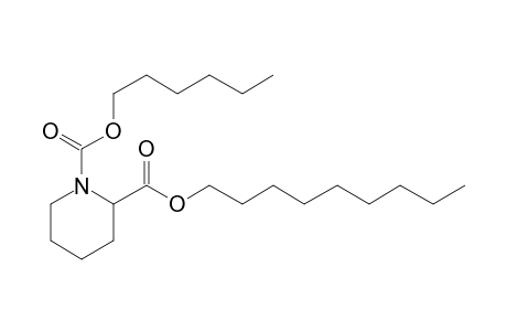 Pipecolic acid, N-hexyloxycarbonyl-, nonyl ester